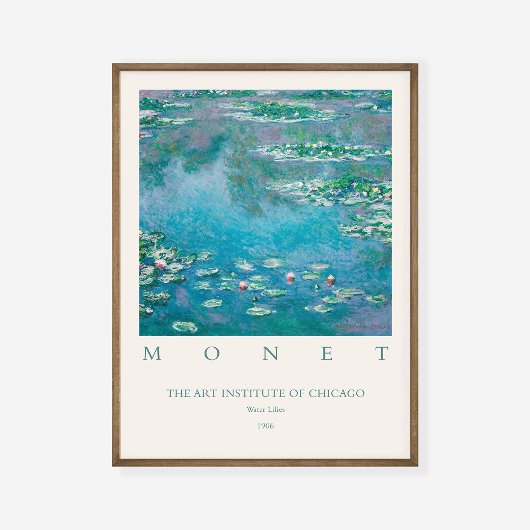 Claude Monet Water Lilies Kunsttentoonstelling 190 Poster