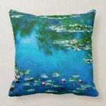 Claude Monet-Water-Lilies Kussen<br><div class="desc">Water-Lilies is een prachtig landschapsmeesterwerk gemaakt door Claude Monet (1840 - 1926) in 1906.Zijn nuances van blauw,  groen en geel maken het tot een mooi kussen voor fans van Claude Monet.</div>