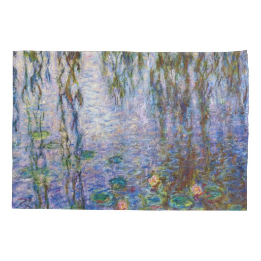 Claude Monet - Water Lilies Kussensloop (Achterkant)