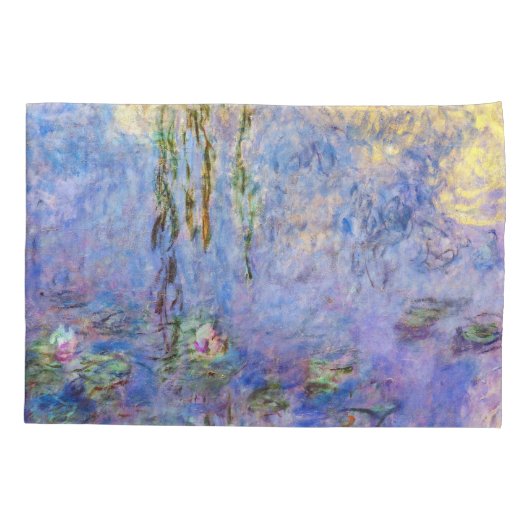 Claude Monet - Water Lilies Kussensloop (Achterkant)