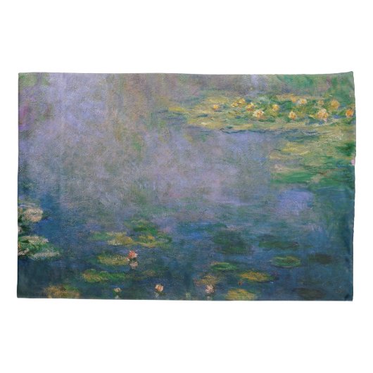 Claude Monet - Water Lilies Kussensloop (Achterkant)