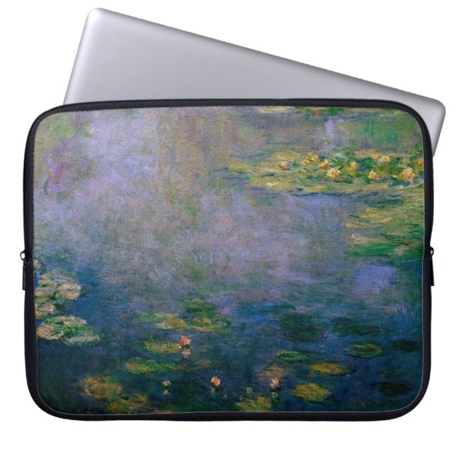 Claude Monet - Water Lilies Laptop Sleeve (Voorkant)