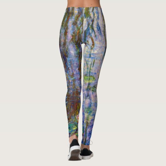 Claude Monet - Water Lilies Leggings (Achterkant)