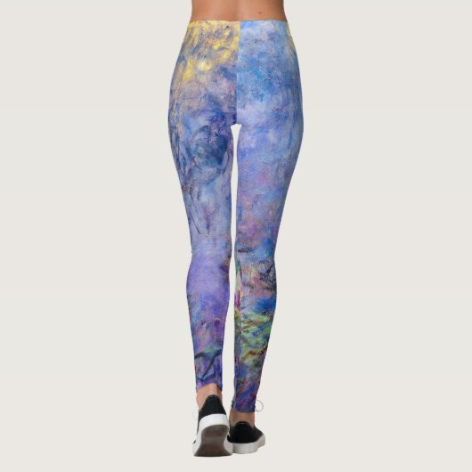 Claude Monet - Water Lilies Leggings (Achterkant)