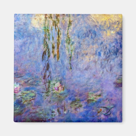 Claude Monet - Water Lilies Magneet (Voorkant)