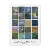 Claude Monet Water Lilies Magneet (Verticaal)