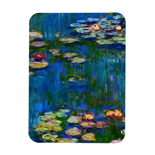Claude Monet - Water Lilies Magneet (Verticaal)