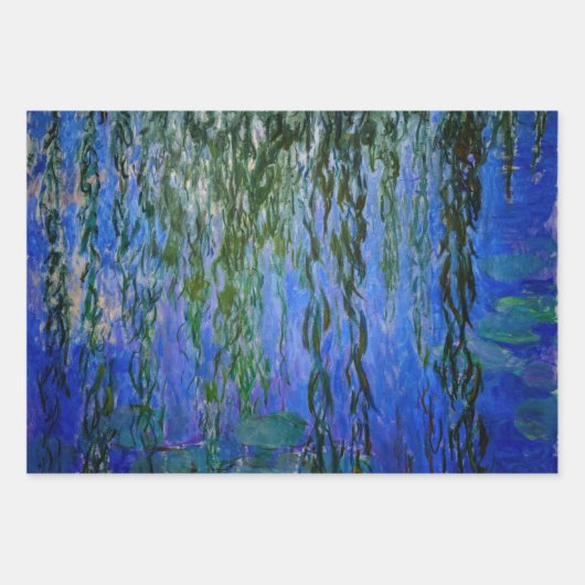 Claude Monet - Water Lilies Masterstukselectie Inpakpapier Vel (Voorkant 3)