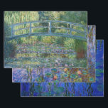 Claude Monet - Water Lilies Masterstukselectie Inpakpapier Vel<br><div class="desc">Claude Monet - Water Lilies Masterstukselectie</div>