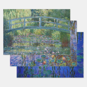 Claude Monet - Water Lilies Masterstukselectie Inpakpapier Vel
