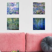 Claude Monet Water Lilies Masterstukselectie Muurkunst Sets (Woonkamer)