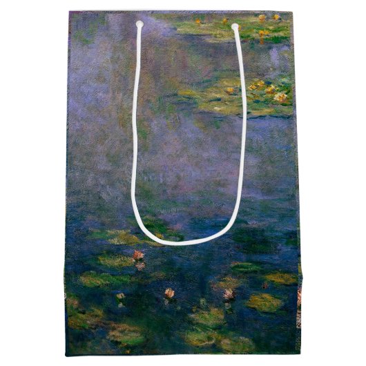 Claude Monet - Water Lilies Medium Cadeauzakje (Achterkant)