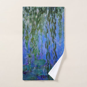 Claude Monet - Water Lilies met sluipende wilg Bad Handdoek