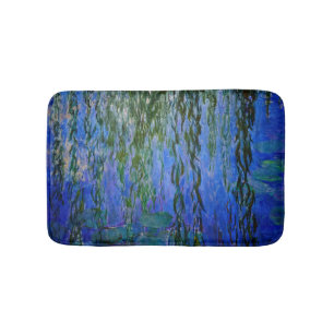 Claude Monet - Water Lilies met sluipende wilg Badmat