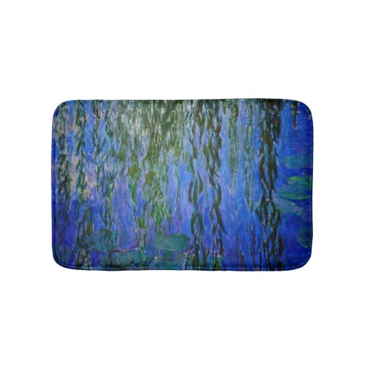 Claude Monet - Water Lilies met sluipende wilg Badmat (Voorkant)