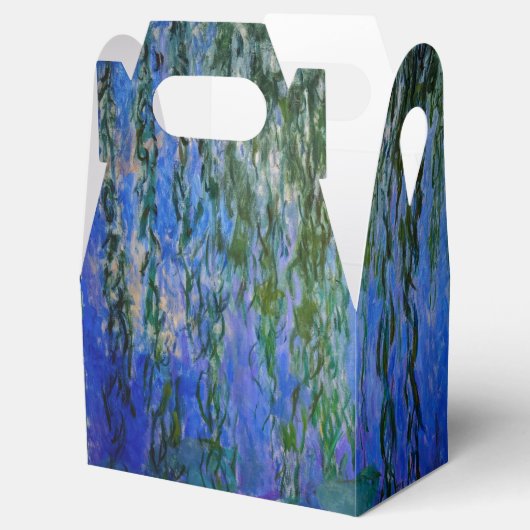 Claude Monet - Water Lilies met sluipende wilg Bedankdoosjes (Geopend)