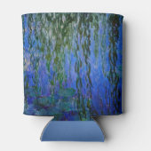 Claude Monet - Water Lilies met sluipende wilg Blikjeskoeler (Achterkant)