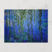 Claude Monet - Water Lilies met sluipende wilg Briefkaart (Voorkant)