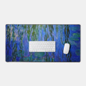 Claude Monet - Water Lilies met sluipende wilg Bureaumat (Keyboard & Muis)
