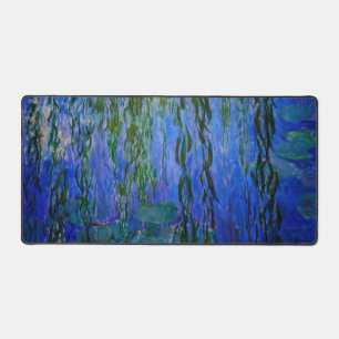 Claude Monet - Water Lilies met sluipende wilg Bureaumat