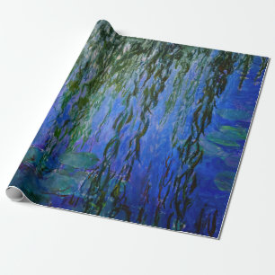 Claude Monet - Water Lilies met sluipende wilg Cadeaupapier