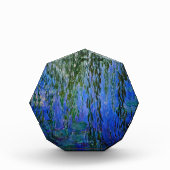 Claude Monet - Water Lilies met sluipende wilg Fotoblokken (Voorkant)