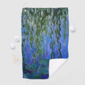 Claude Monet - Water Lilies met sluipende wilg Golfhanddoek (Insitu)