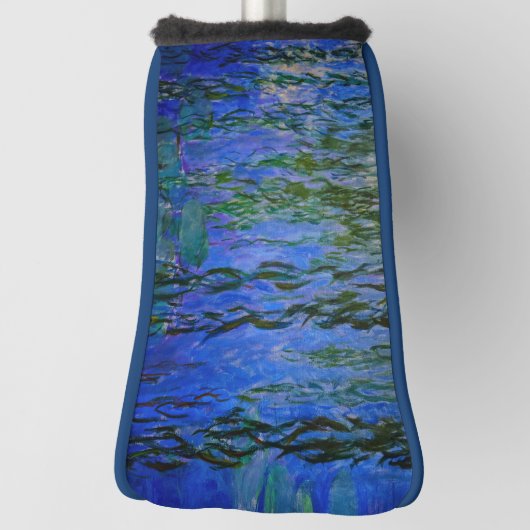 Claude Monet - Water Lilies met sluipende wilg Golfheadcover (Draai 90)