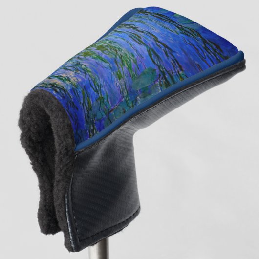 Claude Monet - Water Lilies met sluipende wilg Golfheadcover (3/4 voorkant)