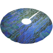 Claude Monet - Water Lilies met sluipende wilg Kerstboom Rok (Gekanteld)