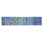 Claude Monet - Water Lilies met sluipende wilg Korte Tafelloper (Horizontaal)