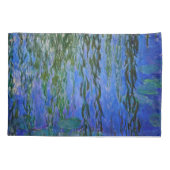 Claude Monet - Water Lilies met sluipende wilg Kussensloop (Achterkant)