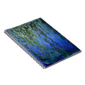 Claude Monet - Water Lilies met sluipende wilg Notitieboek (Rechterzijde)