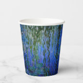 Claude Monet - Water Lilies met sluipende wilg Papieren Bekers (Achterkant)