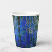 Claude Monet - Water Lilies met sluipende wilg Papieren Bekers (Links)