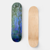 Claude Monet - Water Lilies met sluipende wilg Persoonlijk Skateboard (Voorkant)