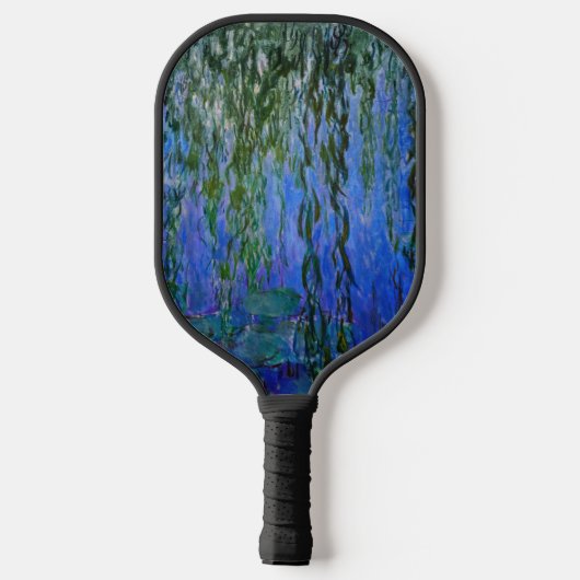 Claude Monet - Water Lilies met sluipende wilg Pickleball Paddle (Achterkant)