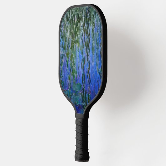 Claude Monet - Water Lilies met sluipende wilg Pickleball Paddle (Links)