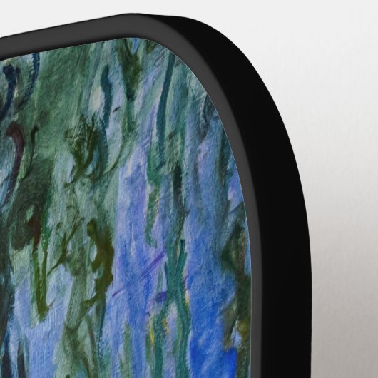 Claude Monet - Water Lilies met sluipende wilg Pickleball Paddle (Links Detail)