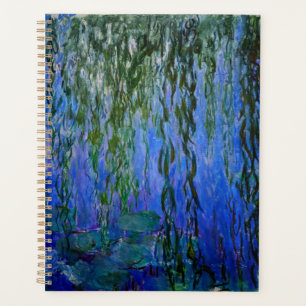 Claude Monet - Water Lilies met sluipende wilg Planner