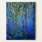 Claude Monet - Water Lilies met sluipende wilg Planner (Achterkant)