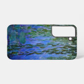 Claude Monet - Water Lilies met sluipende wilg Samsung Galaxy Hoesje (Achterkant horizontaal)