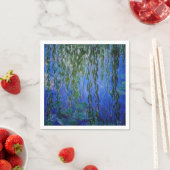 Claude Monet - Water Lilies met sluipende wilg Servet (Insitu)