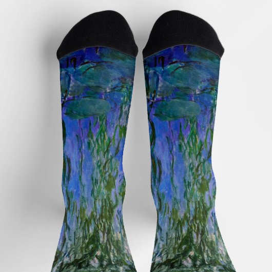 Claude Monet - Water Lilies met sluipende wilg Sokken (Top)