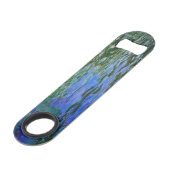 Claude Monet - Water Lilies met sluipende wilg Speed Flessenopener (Voorkant Gekanteld)