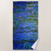 Claude Monet - Water Lilies met sluipende wilg Strandlaken (Voorkant)