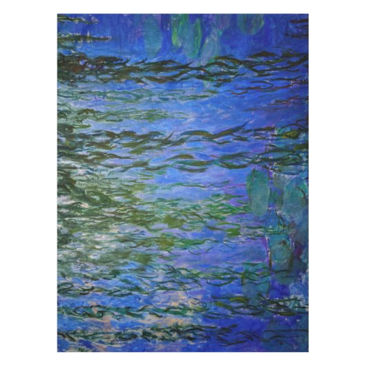 Claude Monet - Water Lilies met sluipende wilg Tafelkleed (Voorkant)