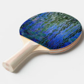 Claude Monet - Water Lilies met sluipende wilg Tafeltennisbatje (Voorkant Gekanteld)