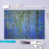 Claude Monet - Water Lilies met sluipende wilg Tissuepapier (Craft)