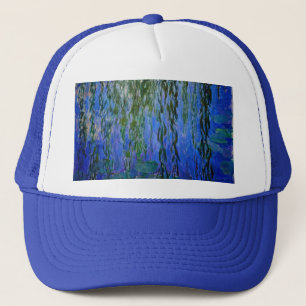 Claude Monet - Water Lilies met sluipende wilg Trucker Pet